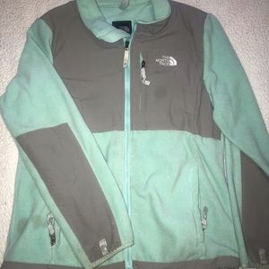 TEAL NORTH FACE FLEASE